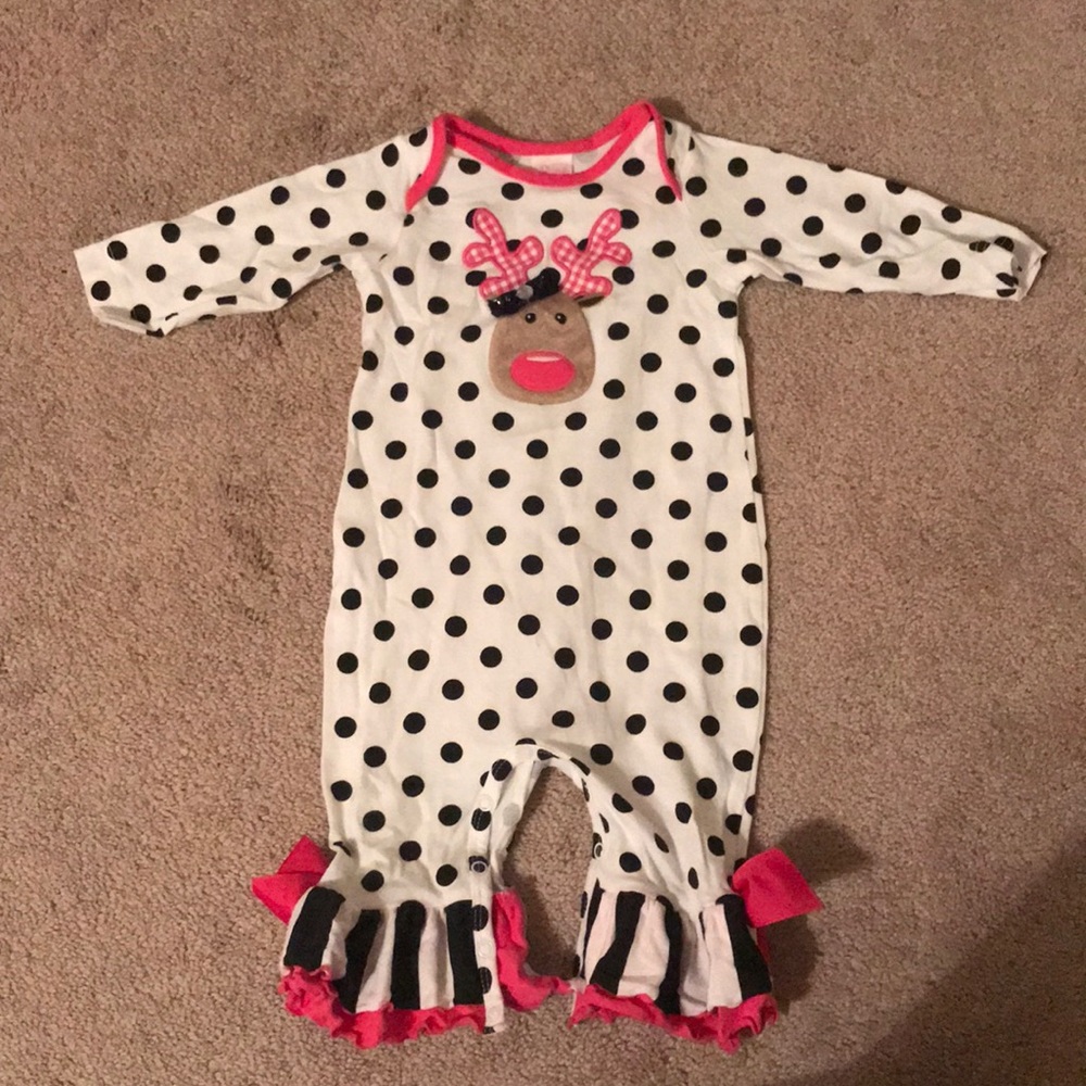 6-9 mo RicRac&Ruffles Romper